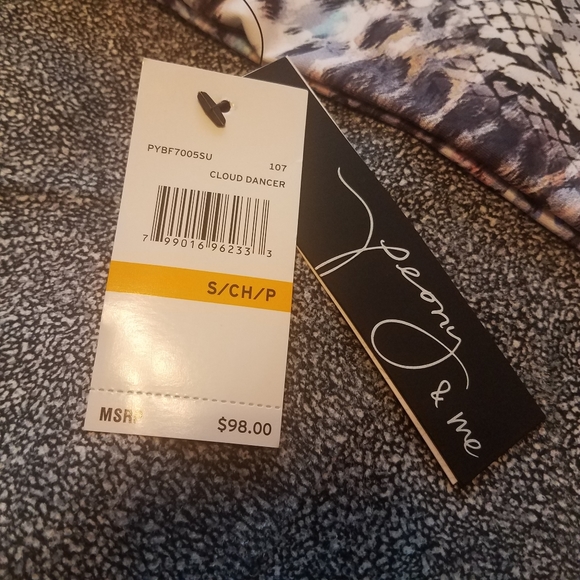 NWT Peony & Me snake/animal Cloud Dancer leggings - Picture 8 of 11